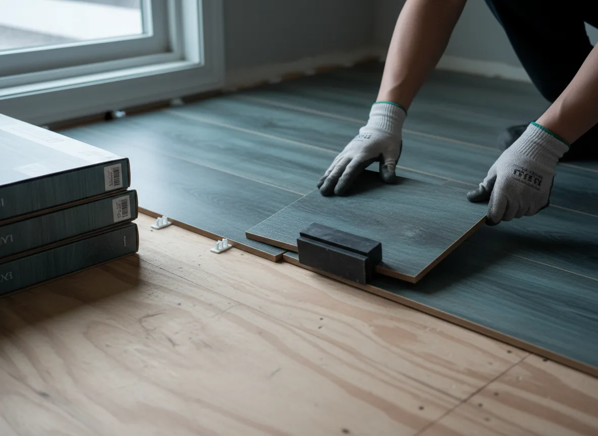 Luxury Vinyl Plank Installation company in Ypsilanti, ND